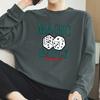 Camiseta de Manga Larga de Algodón Puro de Peso Pesado para Hombre 260g Nueva Colección Otoño e Invierno Camisa para Capas Estilo Americano Holgada de Algodón Camisa de Otoño