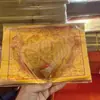 Papel de Ofrenda de Fuego Nuevo con Lámina Dorada, Nuejas Hojas de Papel Estampado en Oro, Juego Completo de Ofrendas Sacrificiales, Venta al por Mayor desde el Fabricante, Pase de Camino del Emperador de Jade