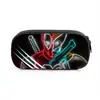 Nueva Estuche de Lápices de Deadpool y Wolverine Estudiante Gran Capacidad Caja de Papelería Genial Poliéster Resistente al Desgaste Estuche de Lápices de Almacenamiento Lote