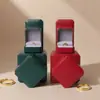 Caixa de Joias Octogonal Atualizada, Caixa de Anel para Joias com Bordas, Caixa para Brincos e Pulseiras, Caixa de Embalagem para Joias