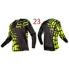 Traje de Carrera de Manga Larga Bicicleta de Montaña Campo Traviesa Secado Rápido Camisa Cultural Tld Traje de Descenso Fox Traje de Ciclismo Superior