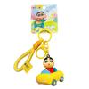 Llavero Genuino Crayon Serie Pequeña Nueva Dimensión Dinámica Lindo Estudiante Mochila Escolar Muñeca Tridimensional Llavero Colgante
