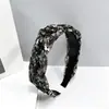 Diadema de pedrería de colores estilo Hada Francesa Chuan Ye Nueva Linda Fresca Presionador de Cráneo Alto Accesorios para el Cabello
