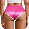 080 # Shorts de Verano Nuevos para Mujer Pantalones Cortos Calientes Europeos y Americanos Sexy para Correr Elásticos Deportivos Yoga Pantalones de Yoga