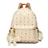 Mochila para Mujer Nueva de Gran Capacidad Mochila Transfronteriza Estampada Moda Retro Versátil Ligera Bolsa de Viaje Escolar