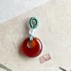 Fivela Excêntrica de Ágata Pequeno Pingente de Pulseira de Jade Calcedônia Artesanal Acessórios DIY em Estoque Atacado