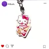 Chaveiro Pingente Acrílico Dupla Face Sanrio Desenho Animado Anime Jogo Mercadoria Mochila Acrílica Presente