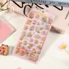 Pegatinas Divertidas Flotantes Estéreo de Dibujos Animados Pegatinas Decorativas de Diamantes de Cristal para Niños Pegatinas 3D Pegatinas Relieve Lindas para Niñas