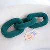 Almohada minimalista de cadena anudada creativa nórdica ins sofá cojín para ventanal almohada para cama de dormitorio en stock mayoreo