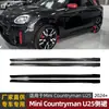 Adecuado para Mini Countryman U25 2024+ Spoiler de Faldón Lateral Kit de Carrocería Pequeño Piezas de Modificación Transfronteriza