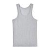 Colete Racing Masculino de Algodão Pesado com Fio Grosso para Jovens, Slim Fit, Manga Curta, Cor Sólida, Colete Esportivo para Usar por Baixo, Atacado