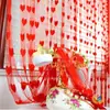 5 Cortinas de Hilo con Forma de Corazón Estilo Coreano Encriptada Cortina Divisoria para Entrada de Sala de Estar Cortina de Boda Decoración Cortina de Ventana Cortina de Puerta de Dormitorio Cheng