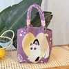 Bolso Nuevo de Punto con Hebilla Original, Bolso de Mano Portátil de Gran Capacidad para el Trabajo y Salidas, Bolso Pequeño Cuadrado para Viajes Diarios, Bolsa de Almacenamiento