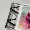 Accesorios herramientas para bastidor de bordado punto de cruz Hebilla 19-22mm tarjeta de tubo para tela de bordado Tarjeta de tubo de bastidor de bordado clip lateral