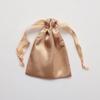 Bolsa de Tecido de Seda Simulada, Cetim Estampado, Cordão de Presente, Bolsa de Seda Imitada, Bolsa de Cetim para Armazenamento de Cosméticos em Estoque