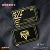 Valorant Contrato Destemido Sala de Jogo Cartão Shambler Viper Cartão de Metal Viper Cartão de Bala Coleção de Brinquedos
