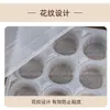 Caja desechable para xiaolongbao, empaque congelado rápido, caja de desayuno, caja de comida para llevar de 12 compartimentos, caja de almacenamiento