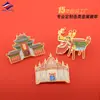 Broche de Evento de Aniversário Feito Sob Medida Longzhiyu Liga de Zinco Metal Pintura Esmalte Imitação Insígnia Fabricante Personalizado
