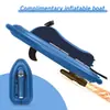 Jet Ski Inflável Movido a Água Elétrica Transfronteiriço, Caiaque Dobrável, Propulsor Auxiliar Subaquático para Mergulho