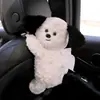 Caja de Pañuelos para Coche Estilo Colgante de Muñeco Creativa Linda Peluche Perro Caja de Pañuelos para Niñas Bolsa Colgante de Pañuelos para Respaldo de Asiento de Coche