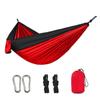 Hamaca ultraligera para exteriores, portátil, antivuelco, resistente, de tela de paracaídas, para acampar, doble