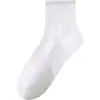 Calcetines deportivos de baloncesto para hombre Zhuji de color liso hasta la mitad de la pantorrilla para primavera y verano, nuevo modelo popular 2026, venta al por mayor desde la fábrica fuente