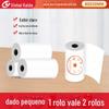 Fornecimento direto da fábrica papel térmico para caixa registradora polícia geral impressão papel de impressão rolo térmico papel fino carga única impressão monocromática