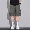 Nuevos shorts de trabajo ligeros de seda helada de moda para hombre de verano