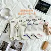 Meias de Algodão de Xinjiang para Mulheres, Primavera, Verão e Outono, Antibacterianas, Respiráveis, Resistentes a Odores, Alta Elasticidade, Resistentes ao Desgaste, Amigáveis à Pele, Absorventes de Suor, Meias Curtas, Meias Esportivas