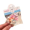 Pinza de Agarre de Dibujos Animados Lindos para Niños, Pinza para Cola de Caballo Alta, Pinza para Cabello Roto de la Parte Trasera de la Cabeza de Niña, Pinza de Tiburón para Agarrar el Cabello de Bebé
