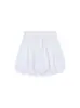 Pantalones Culotte con Diseño de Capullo Floral para Mujer en Otoño, Pantalones Hinchados de Cintura Alta con Efecto Adelgazante, Shorts Blancos de Moda y Versátiles para Personas Bajitas en Verano
