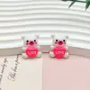 Accesorios de Resina DIY Animales de Dibujos Animados Dinosaurios Osos Materiales para Joyería Colgante para Llavero Funda de Teléfono Móvil Parche Decorativo