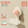 Gancho con ventosa, enchufe, portalámparas, cargador, soporte, organizador de cable de alimentación para electrodomésticos de cocina, montado en la pared sin taladro