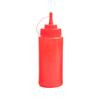 Frasco plástico para molho squeeze de qualidade alimentar frasco squeeze para salada ketchup frasco para temperos de cozinha quantidade negociável pote para temperos ponto