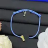 Pulsera Nueva de Diseñador Estilo Europeo y Americano Transfronteriza con Logo y Múltiples Patrones de Letras para Mujer, Sensación de Alta Gama, Fotos Reales, Venta al por Mayor en Vivo