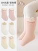 Calcetines para recién nacidos Invierno Nuevo estilo Forro polar Gruesos Dibujos animados Sin costuras Calcetines para bebé para recién nacidos y bebés Otoño e Invierno Caña media