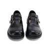 Sgirl Twtw Recomienda Zapatos Brogue Mary Jane Primavera 2026, Zapatos Negros de Boca Baja con Correas de Doble Hebilla