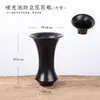 Jianshanchifang Liu Enseñanza Especial Arreglo Floral Negro Arreglo Floral Soporte para Flores Danza de la Grulla Zen Japonés Ikebana Adornos