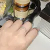 Anillo Versa Envuelto a Anillo Simple de Fila Nueva para Mujer Microincrustado Zirconio de Alto Carbono Moussaint Brillo Brillante Anillo Versátil Diosa