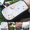 Guantes de Protección Solar Eléctrica de Verano Cubierta de Manillar de Parasol para Motocicleta Transpirables Dibujos Animados Tridimensionales Impermeables Guantes de Montar