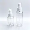 Frasco Borrifador Frasco Plástico Frasco Borrifador de Álcool Desinfecção Viagem Portátil Frasco Recarregável Maquiagem Hidratação Frasco Borrifador de Névoa Fina Limpeza