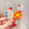 Pegatina para Cabello Corto de Niño Velcro de Dibujos Animados Cortos Diadema de Tela para Bebé Pegatina para Flequillo Flor Lazo Artefacto para Cabello Corto