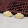 Yiwu fio de ouro cor-preservação banhado a ouro contas esculpidas coroa de cabelo pingente link acessórios adorno de cabeça acessórios de cabelo acessórios DIY B1483