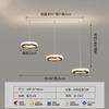 Lámpara de Restaurante con Protección Ocular de Espectro Completo Candelabro Moderno Simple Normcore Lámpara de Techo de Disco de 3 Cabezas Lámparas Zhongshan Guangdong