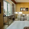 Estilo Rústico Nórdico Muebles de Hotel Edison Personalizados Cama de Bed & Breakfast Habitación Estándar Juego Completo de Muebles para Renovación de Exportación al Extranjero