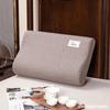 Funda de almohada de algodón lavado y látex Funda de almohada 50X30 Algodón puro Funda de almohada de goma viscoelástica para niños Algodón puro Paquete individual 60X40