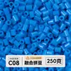 Pacote de meio quilo de miçangas mistas pacote de recarga de miçangas de fusão atacado mard mesma cor pacote de recarga de 221 cores 2,6 mm miçangas para quebra-cabeça 3D