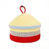 Cesto de Armazenamento de Detritos Coberto para Mesa Cesto de Armazenamento Tecido em Corda de Algodão Cesto de Armazenamento Decorativo de Lanche de Desenho Animado Fofo Caixa de Armazenamento