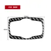 Aplicável a BMW Série 1 E81 E82 E87 E88 08-13 Fibra de Carbono Modificação Interna Alavanca de Câmbio Console Central Elevação
