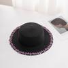 Nuevos fabricantes de sombreros de paja para playa, viajes al aire libre, protección solar de verano para mujer, sombreros de playa para vacaciones en la costa